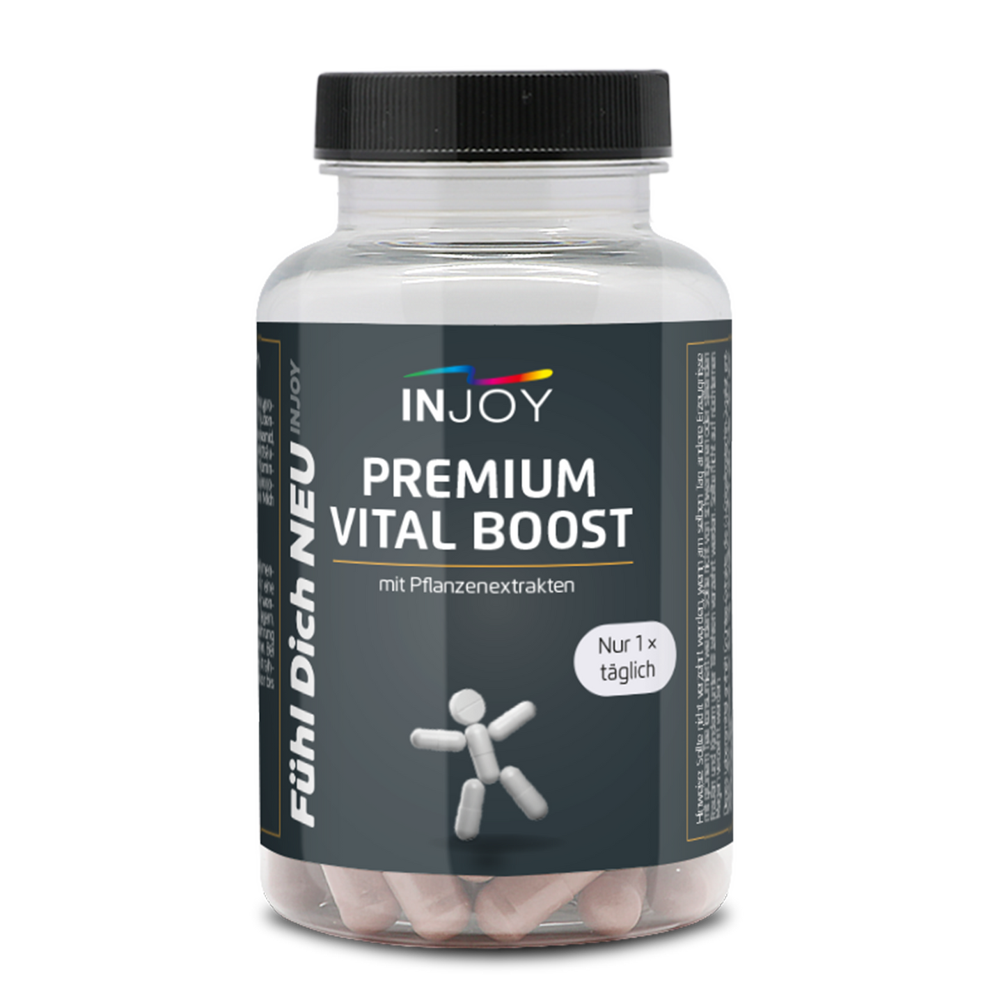 Vital Boost mit Maca, Tribulus Terrestris, Grüntee-Extrakt, Pfeffer-Extrakt